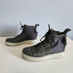 Nike Special Field Air Force 1 MID Dark Green AA3966-300 US Women's 6.5 Sneakers